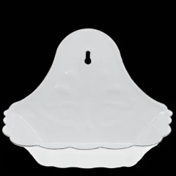 Rex London Wall-mounted enamel soap dish - White Sale