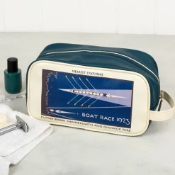 Rex London Wash bag - TfL Vintage Poster "Boat Race" New