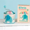 Rex London Winding tin music box - Elvis the Elephant Outlet