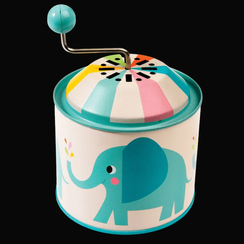 Rex London Winding tin music box - Elvis the Elephant Outlet