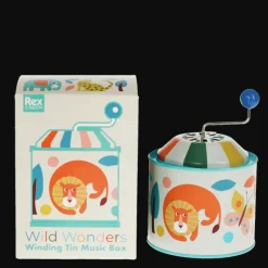 Rex London Winding tin music box - Wild Wonders Fashion