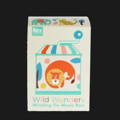 Rex London Winding tin music box - Wild Wonders Fashion