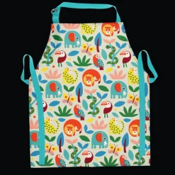 Rex London Wipeable cotton children's apron - Wild Wonders Clearance