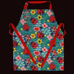 Rex London Wipeable cotton children's apron - Ladybird Discount