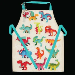 Rex London Wipeable cotton children's apron - Baby Dinos Outlet