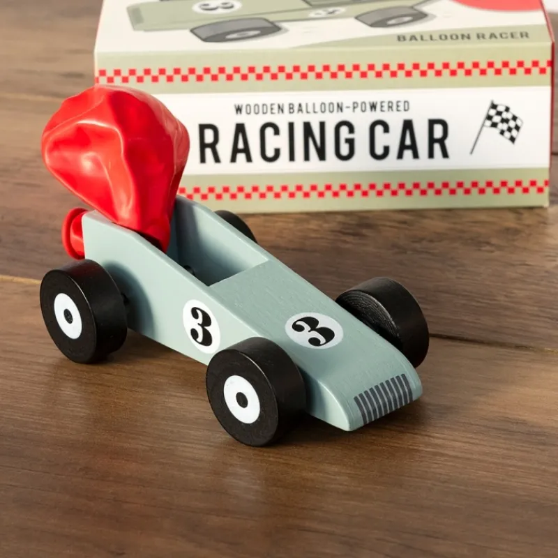 Rex London Wooden balloon-powered racing car New