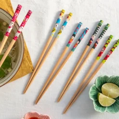 Rex London Wooden chopsticks (pack of 5 pairs) - Japanese heritage Discount