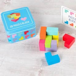 Rex London Wooden 3D puzzle in a tin Clearance