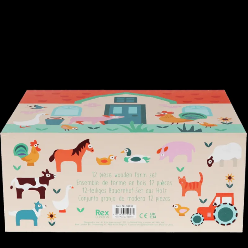 Rex London Wooden farm playset Online