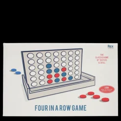Rex London Wooden Four in a Row game set New
