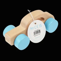 Rex London Wooden push along toy - Car Clearance