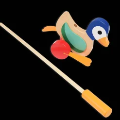 Rex London Wooden push along toy - Duck Best