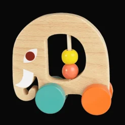 Rex London Wooden push along toy- Wild Wonders elephant Online