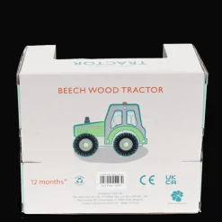 Rex London Wooden push along vehicle toy - Tractor (green) Sale