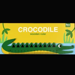 Rex London Wooden ruler - Crocodile Outlet