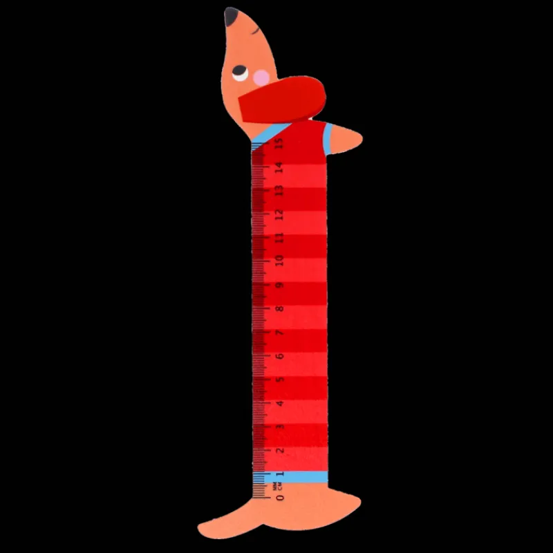 Rex London Wooden ruler - Sausage Dog Sale