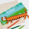 Rex London Wooden ruler - Tiger Clearance