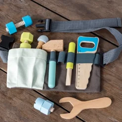 Rex London Wooden tools and tool belt playset Online