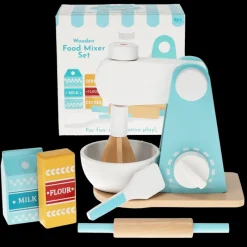 Rex London Wooden toy food mixer playset Hot