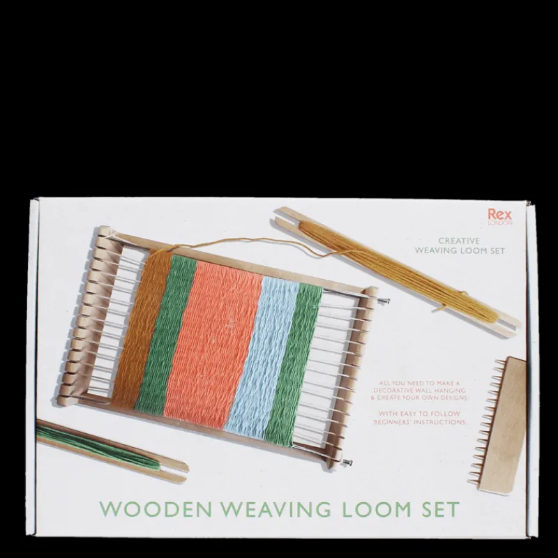 Rex London Wooden weaving loom set Outlet