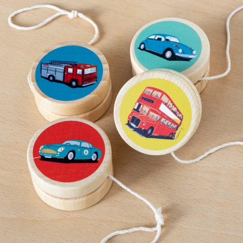 Rex London Wooden yoyo - Road Trip (assorted - SINGLE) Clearance
