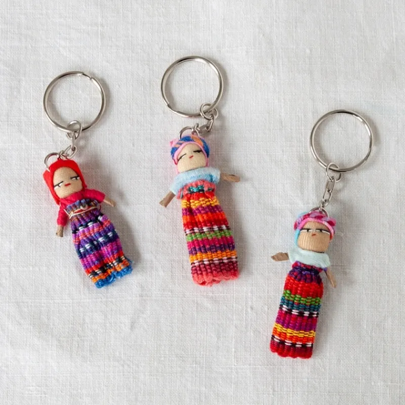 Rex London Worry doll with keyring - Assorted (SINGLE) Hot