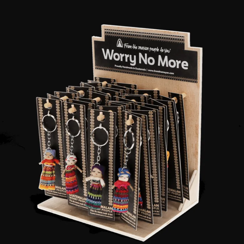 Rex London Worry doll with keyring - Assorted (SINGLE) Hot