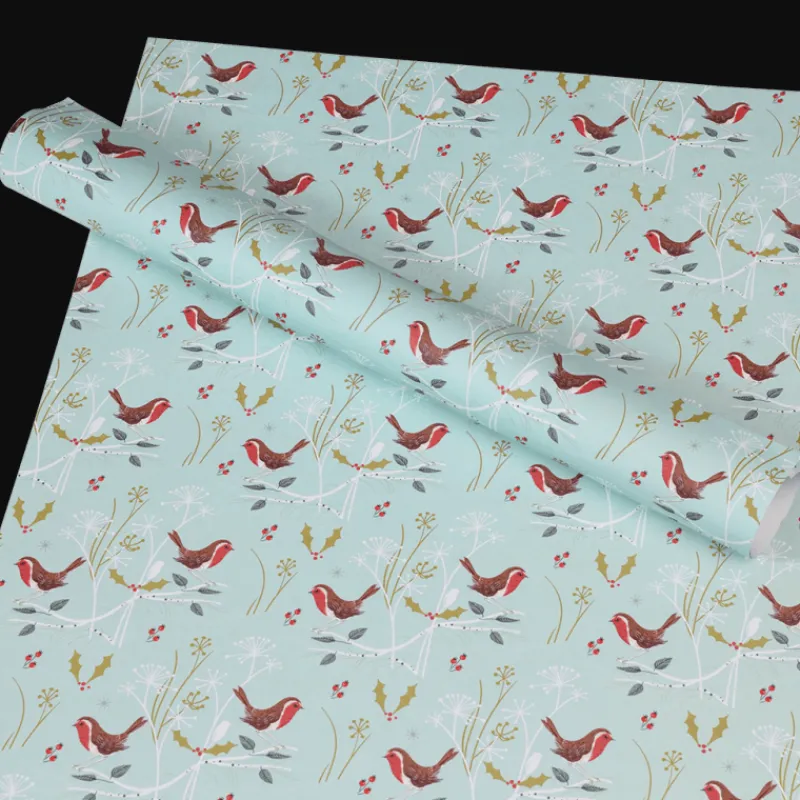 Rex London Wrapping paper (5 sheets) - Winter Walk Clearance