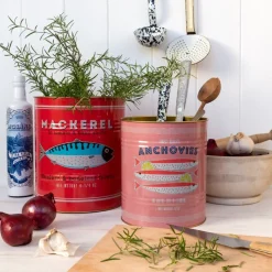 Rex London XL storage tins (set of 2) - Fish Clearance
