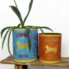 Rex London XL storage tins (set of 2) - Leopard Online